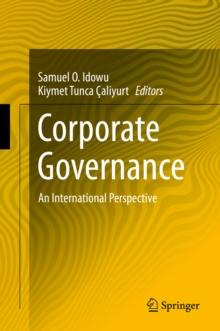 Corporate Governance : An International Perspective