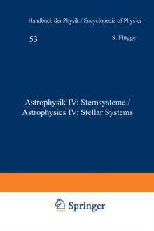 Astrophysik IV: Sternsysteme / Astrophysics IV: Stellar Systems