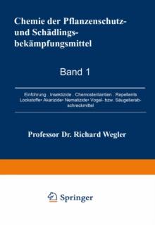 Chemie der Pflanzenschutz- und Schadlingsbekampfungsmittel