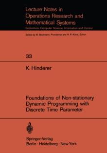 Foundations of Non-stationary Dynamic Programming with Discrete Time Parameter