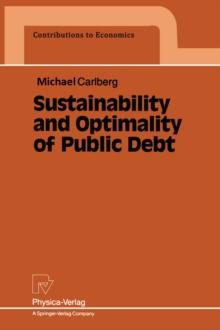 Sustainability and Optimality of Public Debt