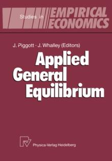 Applied General Equilibrium