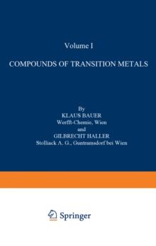 Compounds of Transition Metals