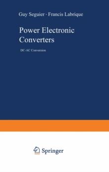 Power Electronic Converters : DC-AC Conversion