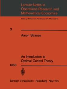 An Introduction to Optimal Control Theory