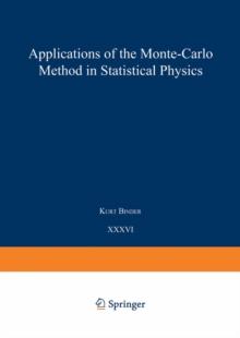 Applications of the Monte Carlo Method in Statistical Physics