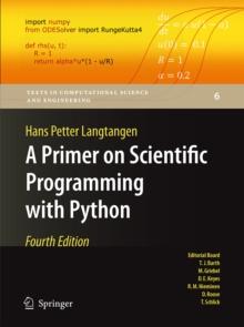 A Primer on Scientific Programming with Python