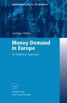 Money Demand in Europe : An Empirical Approach