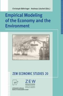 Empirical Modeling of the Economy and the Environment