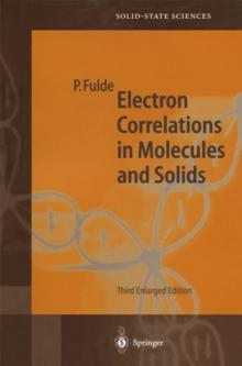 Electron Correlations in Molecules and Solids