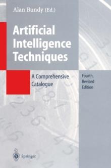 Artificial Intelligence Techniques : A Comprehensive Catalogue