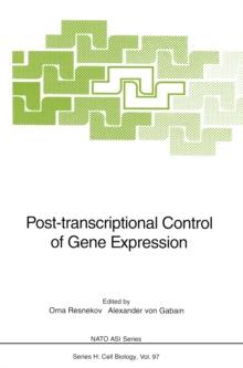 Post-transcriptional Control of Gene Expression