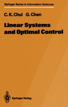 Linear Systems and Optimal Control