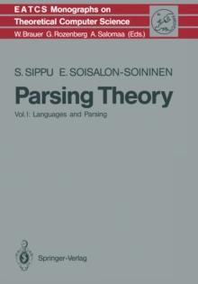 Parsing Theory : Volume I Languages and Parsing