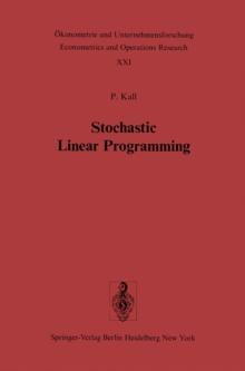 Stochastic Linear Programming