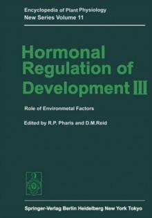 Hormonal Regulation of Development III : Role of Environmental Factors