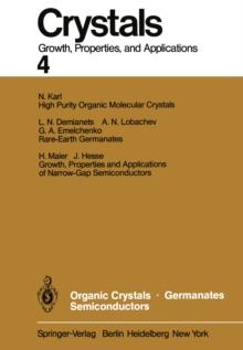 Organic Crystals Germanates Semiconductors