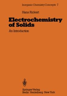 Electrochemistry of Solids : An Introduction