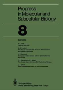 Progress in Molecular and Subcellular Biology