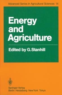 Energy and Agriculture