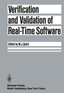 Verification and Validation of Real-Time Software