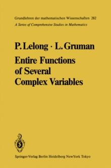 Entire Functions of Several Complex Variables