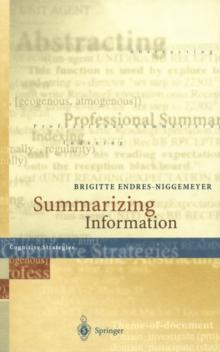 Summarizing Information : Including CD-ROM "SimSum", Simulation of Summarizing, for Macintosh and Windows