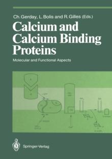 Calcium and Calcium Binding Proteins : Molecular and Functional Aspects