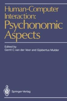 Human-Computer Interaction : Psychonomic Aspects