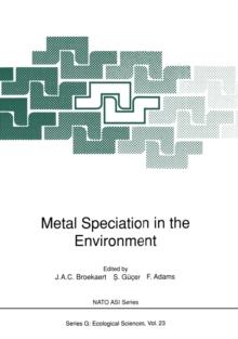 Metal Speciation in the Environment