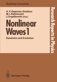 Nonlinear Waves 1 : Dynamics and Evolution