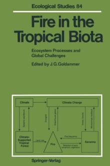 Fire in the Tropical Biota : Ecosystem Processes and Global Challenges