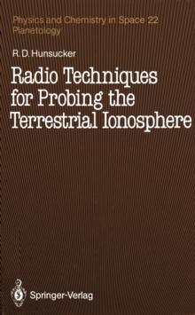 Radio Techniques for Probing the Terrestrial Ionosphere