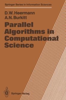 Parallel Algorithms in Computational Science