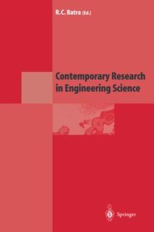 Contemporary Research in Engineering Science