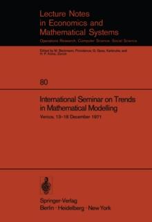 International Seminar on Trends in Mathematical Modelling : Venice, 13-18 December 1971