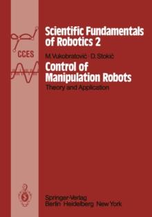 Control of Manipulation Robots : Theory and Application