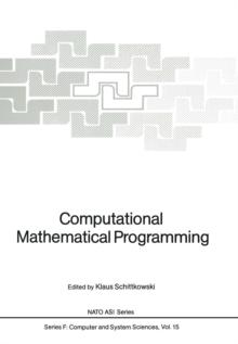 Computational Mathematical Programming