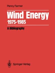 Wind Energy 1975-1985 : A Bibliography