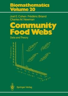 Community Food Webs : Data and Theory