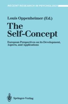 The Self-Concept : European Perspectives on its Development, Aspects, and Applications