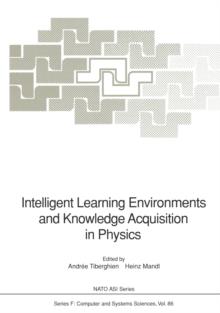 Intelligent Learning Environments and Knowledge Acquisition in Physics