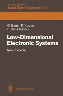 Low-Dimensional Electronic Systems : New Concepts