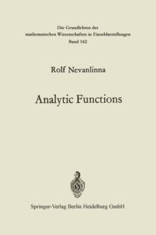 Analytic Functions