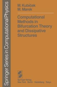 Computational Methods in Bifurcation Theory and Dissipative Structures