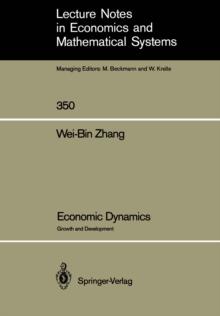 Economic Dynamics : Growth and Development