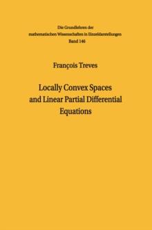 Locally Convex Spaces and Linear Partial Differential Equations