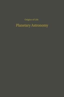 Proceedings of the Third Conference on Origins of Life : Planetary Astronomy