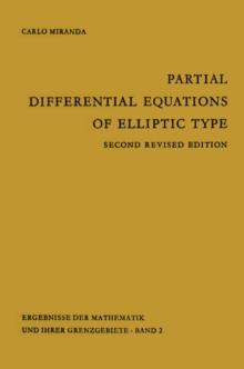 Partial Differential Equations of Elliptic Type