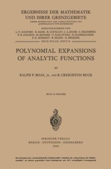 Polynomial Expansions of Analytic Functions : Reihe: Moderne Funktionentheorie